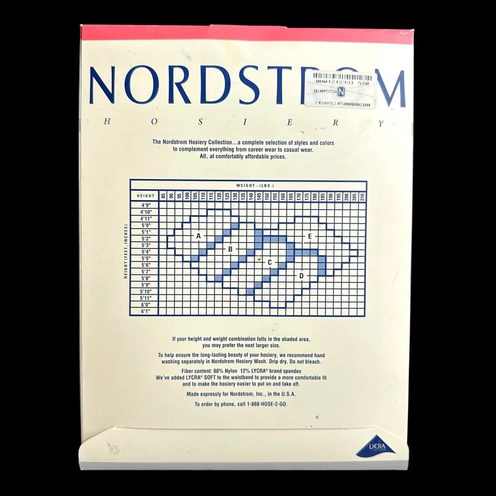 Nordstrom lycra sheer